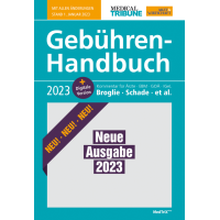 Gebühren-Handbuch 2023 - gedruckt und digital